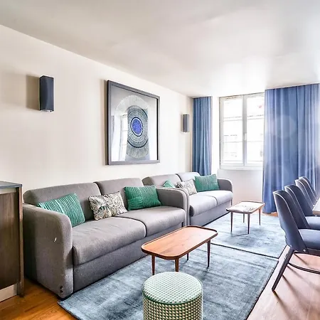 130 - Urban Brand New 110m2 Flat In Montorgueil Appartamento