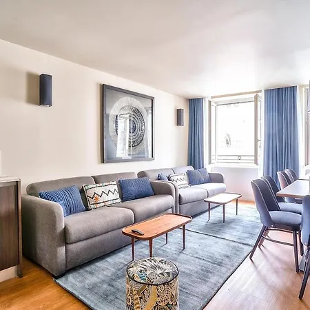 130 - Urban Brand New 110m2 Flat In Montorgueil Appartamento Parigi